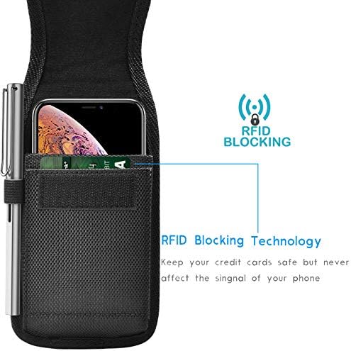 Tekcoo [חסימת RFID] נרתיק טלפונים סלולריים לאייפון 14 13 Pro Max 11 12 XR Galaxy S22 Ultra S21 S20 Fe